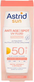 sun pleťový fluid Anti Age SPF50+ Astrid