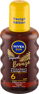 olej na opalování ve spreji Tropical Bronze SPF6 NIVEA SUN