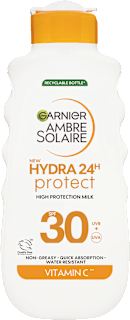 Слънцезащитно мляко Hydra 24H Protect SPF 30 GARNIER AMBRE SOLAIRE