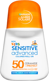 Слънцезащитен рол-он Kids Sensitive advanced SPF 50+ GARNIER
