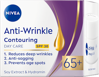Anti-Wrinkle Contouring dnevna krema za lice 65+ NIVEA