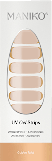 UV Nagelfolien Golden Twist Maniko