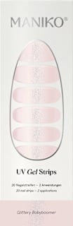 UV Nagelfolien Glittery Babyboomer Maniko