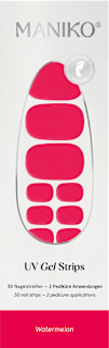 UV Nagelfolien Pediküre Watermelon  Maniko