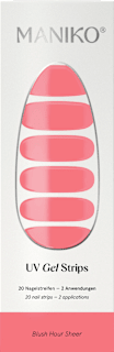 UV Nagelfolien Blush Hour Sheer Maniko
