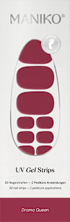UV Nagelfolien Pediküre Drama Queen  Maniko