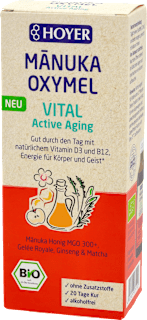 Vitalsaft Mānuka Oxymel Active Aging HOYER