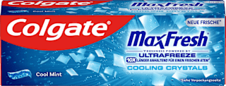 Zahnpasta Max Fresh Cooling Crystals, Reisegröße, 20 ml