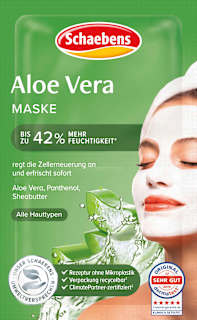 Gesichtsmaske Aloe Vera (2x5 ml) Schaebens