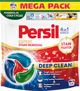 Pracie kapsuly Discs 4v1 Deep Clean Expert Stain Removal  Persil