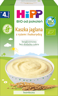 Kaszka jaglana z ryżem i kukurydzą BIO HiPP