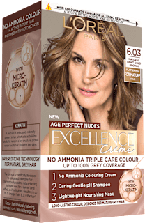 Vopsea de păr permanentă Perfect Nudes 6.03 L'ORÉAL PARiS EXCELLENCE Creme
