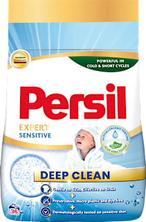 Prací prášok Deep Clean Expert Sensitive  Persil