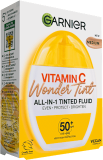  Fluid de zi nuanțator cu SPF50+ medium  GARNIER