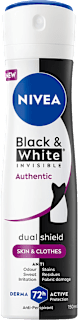 Dezodorant w spray'u Authentic Black&White  NIVEA
