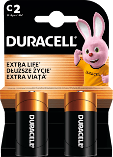 Baterie alkaliczne Basic C DURACELL