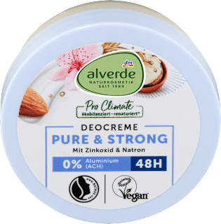 Deocreme Pure & Strong alverde NATURKOSMETIK