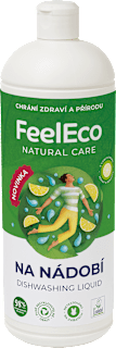 Čistiaci prostriedok na riad s citrónovou vôňou FeelEco