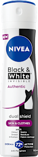 Dámsky antiperspirant v spreji Black & White Invisible Authentic NIVEA