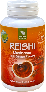 Prehransko dopolnilo Reishi Extract v prahu NATURAL EARTH