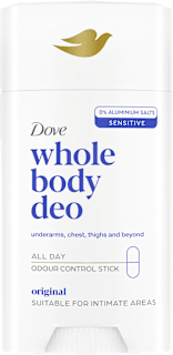 Whole body deodorante stick original Dove