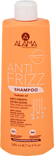 Sampon Anti Frizz, száraz, szöszösödére hajlamos hajra ALAMA PROFESSIONAL