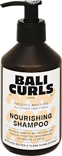 Tápláló sampon, göndör és hullámos hajra BALI CURLS