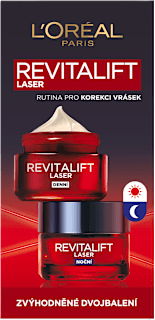Laser denní a noční krém 2x50 ml L'ORÉAL PARiS REVITALIFT
