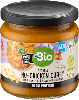 Veganes No-Chicken Curry dmBio