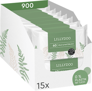 Feuchttücher green (15 x 60 St) LILLYDOO