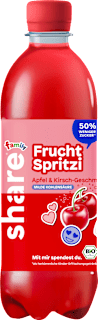 Erfrischungsgetränk, Frucht Spritzi Apfel-Kirsche share