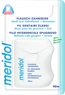 Zahnseide Flausch gewachst meridol