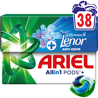 Капсули за пране Touch of Lenor ARIEL