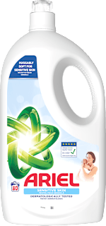 Гел за пране Sensitive, 80 пранета ARIEL