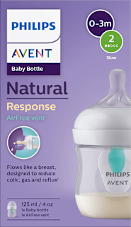 Natural Response AirFree vent plastična flašica za bebe, 0-3 meseca, zapremina:125ml, 1 kom