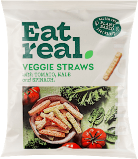 VEGGIE STRAWS štapići - paradajz, kelj i spanać Eat Real