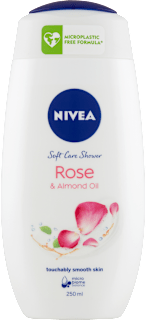 Tusfürdő Soft Care Shower Rose & Almond Oil NIVEA