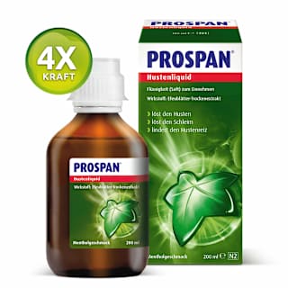Prospan Efeublätter-Trockenextrakt Hustenliquid mit Mentholgeschmack Prospan