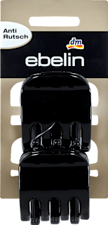 Mollette per capelli nere anti scivolamento ebelin