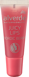 Lipgloss Juicy Lips Nordic Berry alverde NATURKOSMETIK