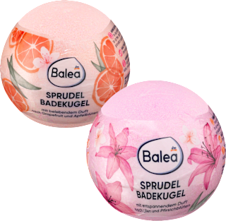 Badebombe sortiert Balea