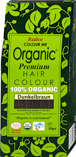 Colour Me Organic Premium Haarfarbe - Dunkelbraun Radico