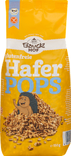 Müsli Haferpops glutenfrei Bauck Mühle
