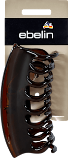 Wellige Haarklammer havanna ebelin