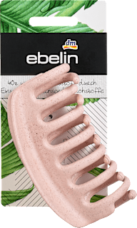 Breite Haarklammer taupe ebelin