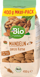 Bio rjavi mandlji, MAXI pakiranje dmBio