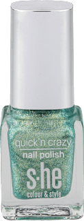 Lak na nechty quick´n crazy - 323/801 s-he colour&style