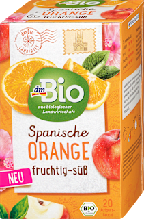 Früchtetee Spanische Orange (20x2g) dmBio