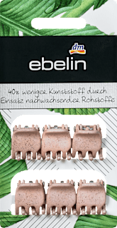 Mini Haarklammern taupe ebelin