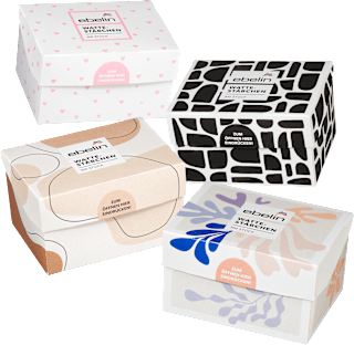 Wattestäbchen Motiv-Box ebelin